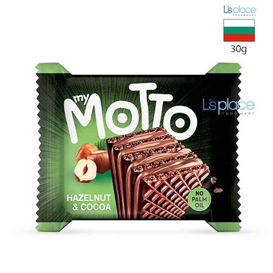 My Motto Bánh xốp giòn hạt phỉ cacao