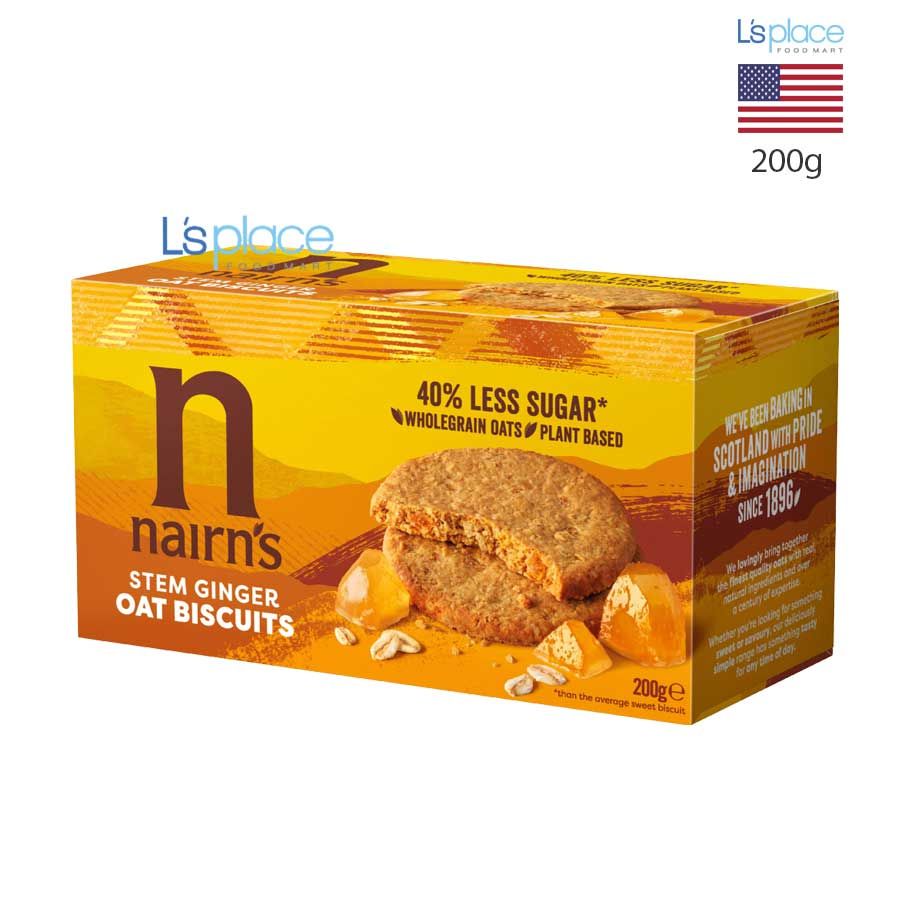 Nairn's Bánh quy yến mạch gừng