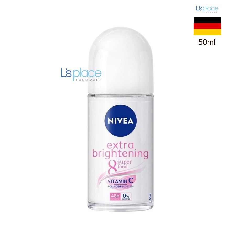 Nivea Lăn khử mùi nữ Extra brightening