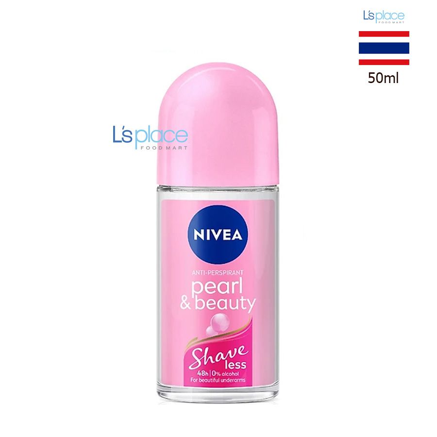 Nivea Lăn khử mùi nữ Pearl beauty shave less