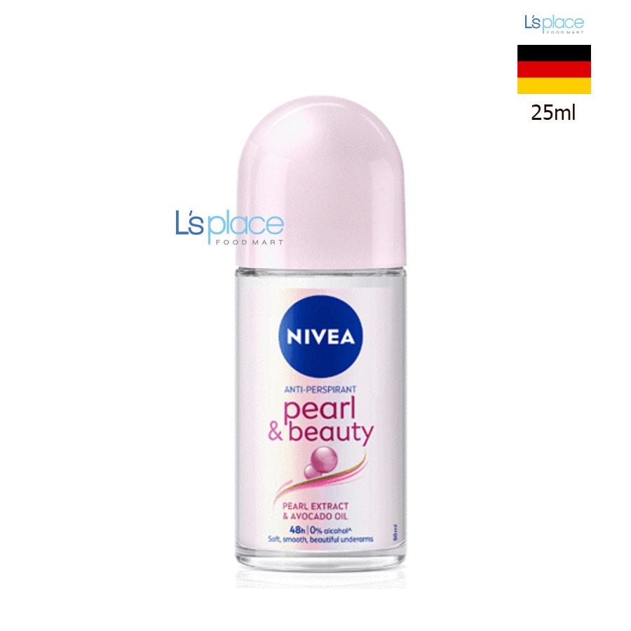 Nivea Lăn khử mùi Pearl & Beauty chai mini