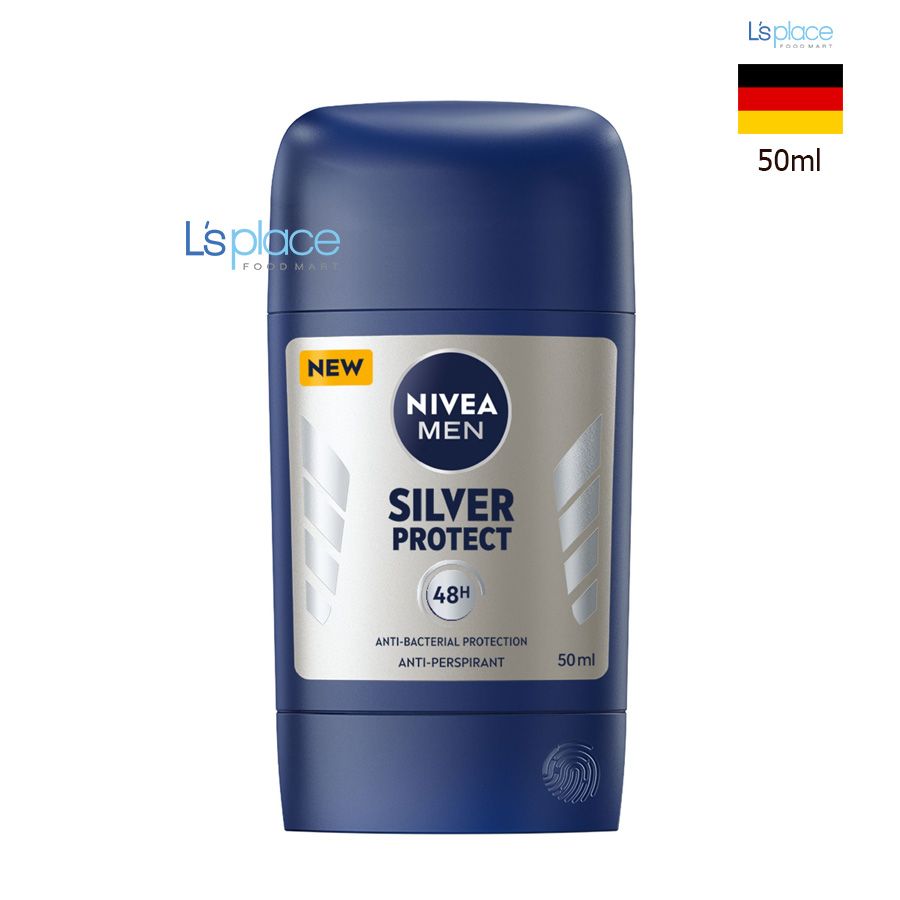 Nivea Men Sáp khử mùi Silver Protect