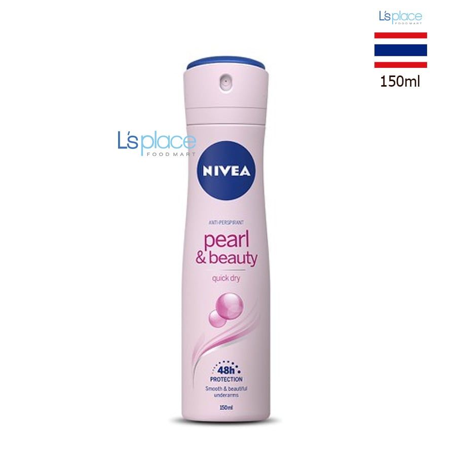 Nivea Xịt khử mùi Pearl & beauty