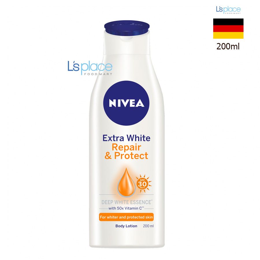 Nivea Extra Bright Sữa dưỡng thể Repair & Protect SPF30++