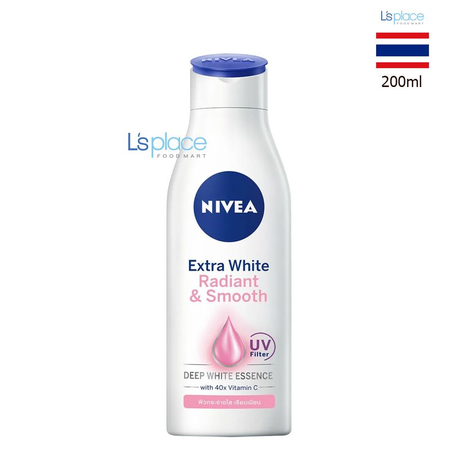 Nivea Extra White Sữa dưỡng thể Radiant & Smooth