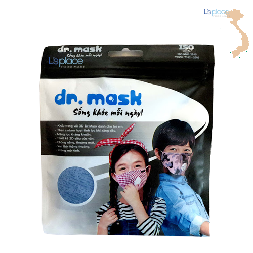 Dr Mask khẩu trang vải trẻ em