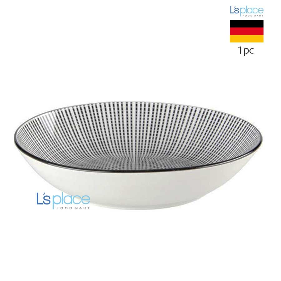 Novel Đĩa sâu lòng đựng súp họa tiết Tokyo