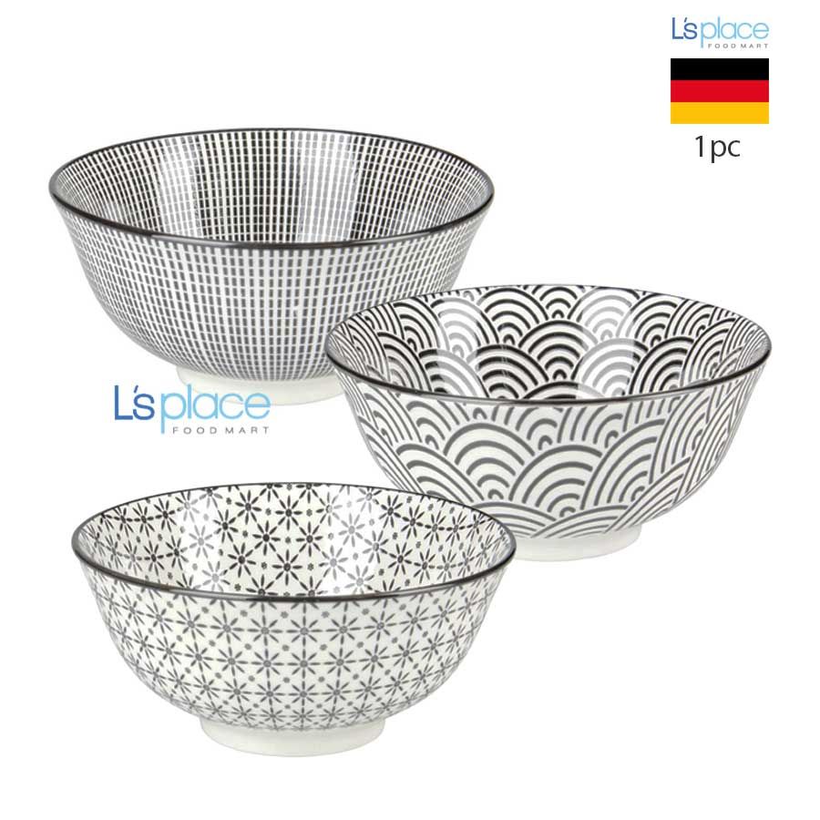 Novel Bát đựng ngũ cốc họa tiết Tokyo