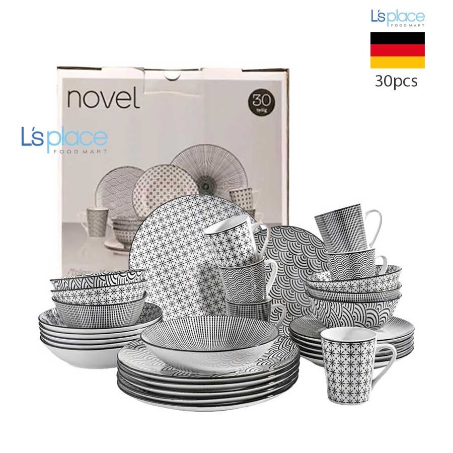 Novel Bộ bát đĩa 30 món họa tiết Tokyo