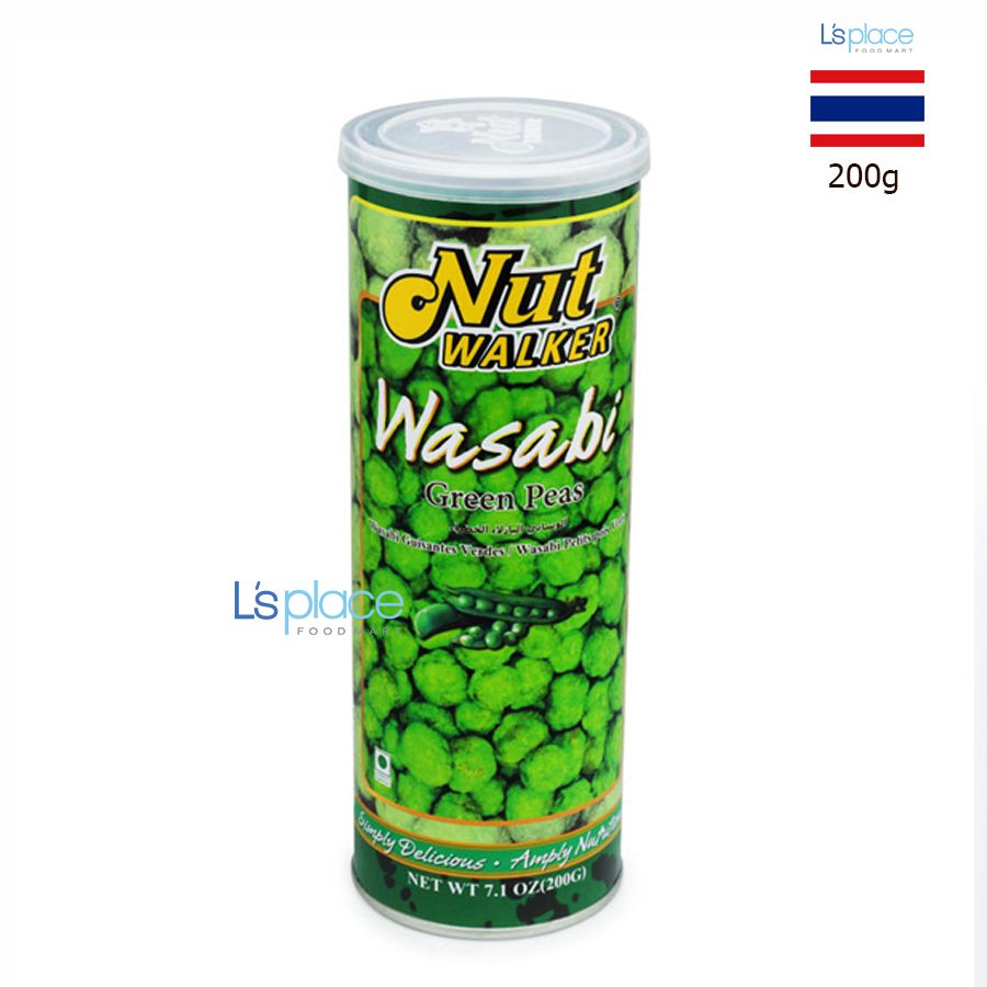 Nut Walker đậu Hà Lan Wasabi lọ cao
