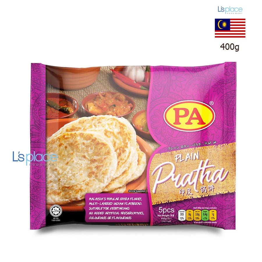 PA Bánh roti Paratha Ấn Độ đông lạnh