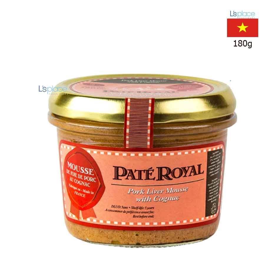 Pate Royal Pate gan lợn vị rượu Cognac