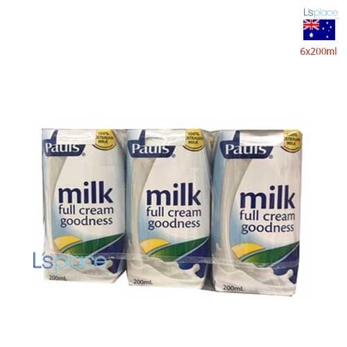 Pauls Sữa nguyên kem lốc 6 hộp