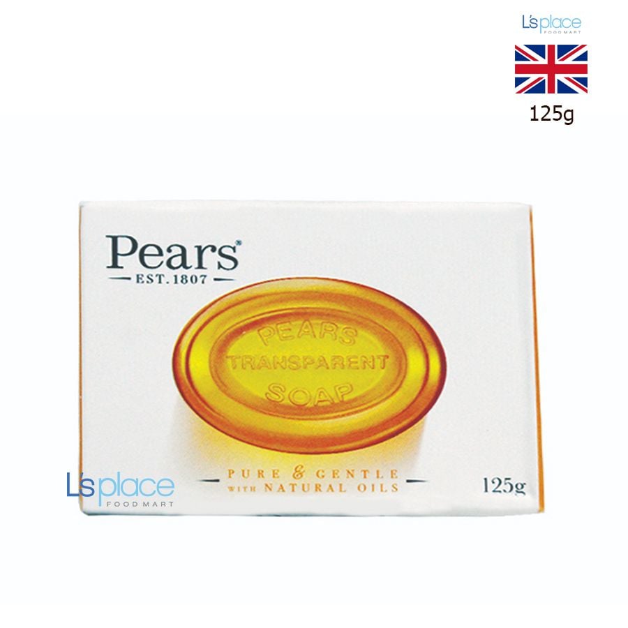 Pears xà phòng tắm trong suốt tinh dầu tự nhiên