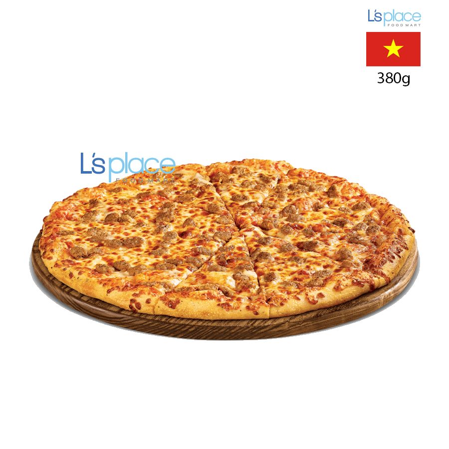 Pepe Mario Pizza đông lạnh với thịt bò BBQ