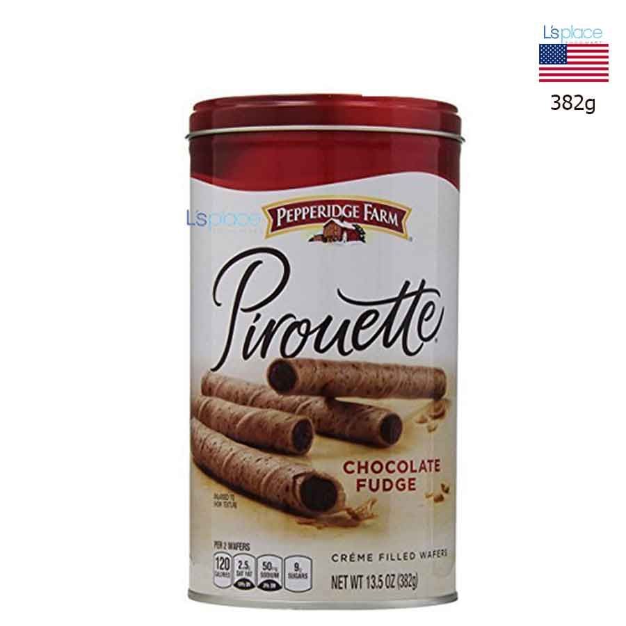 Pepperidge Farm Pirouette Bánh Xốp Kem Socola Cuộn