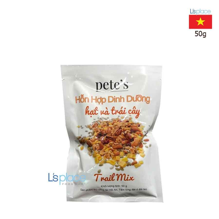 Pete's Hỗn hợp dinh dưỡng hạt và trái cây
