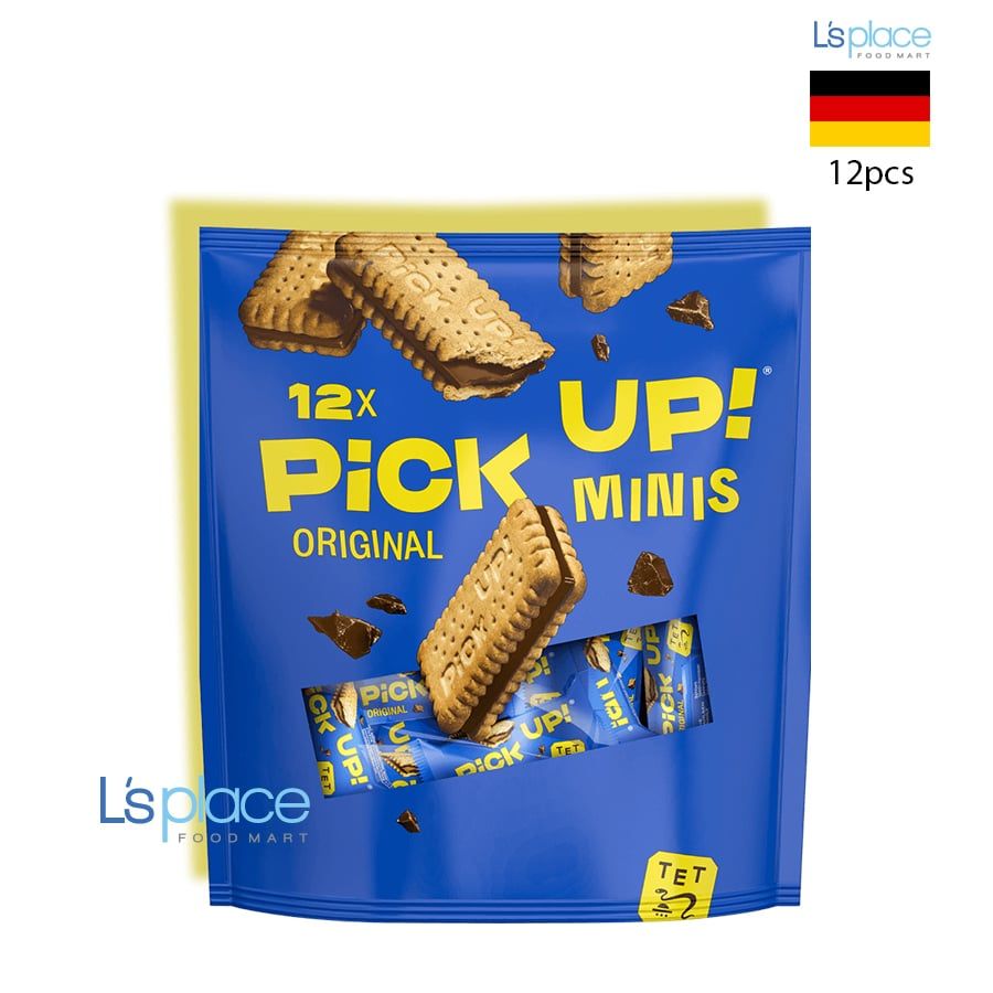 Pick Up minis bánh quy socola gói 12