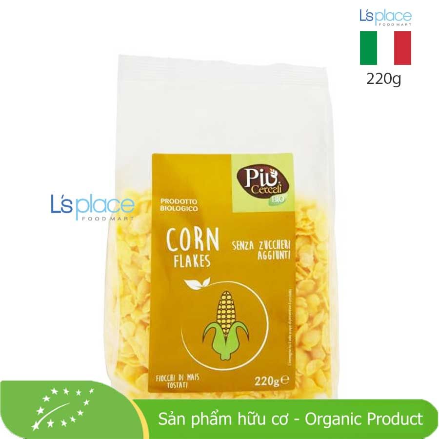Piu Cereali Bio Ngũ cốc ngô dẹt hữu cơ
