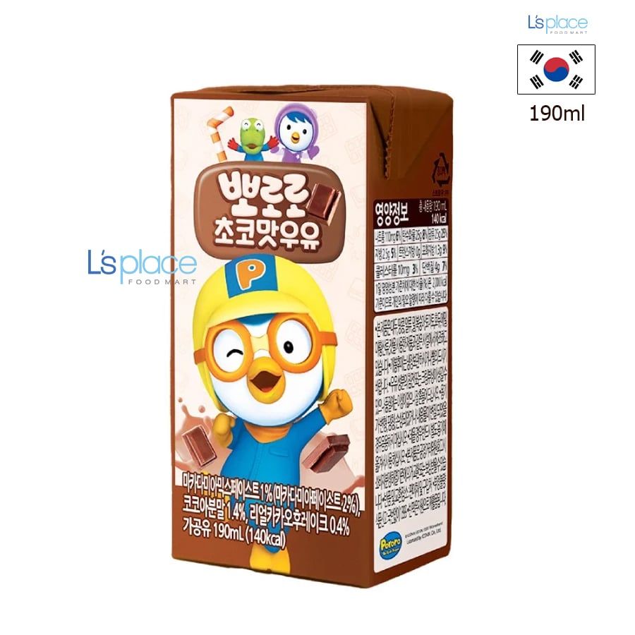 Pororo Sữa dinh dưỡng vị socola