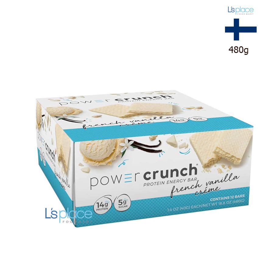 Power Crunch thanh năng lượng vị vani