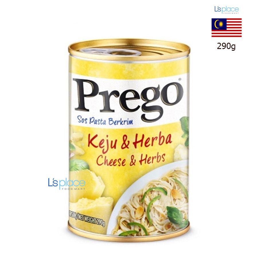 Prego Xốt mì vị phô mai và thảo mộc