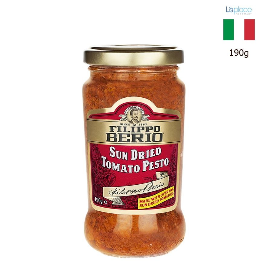 Filippo Berio Xốt Pesto Cà Chua Sấy Khô