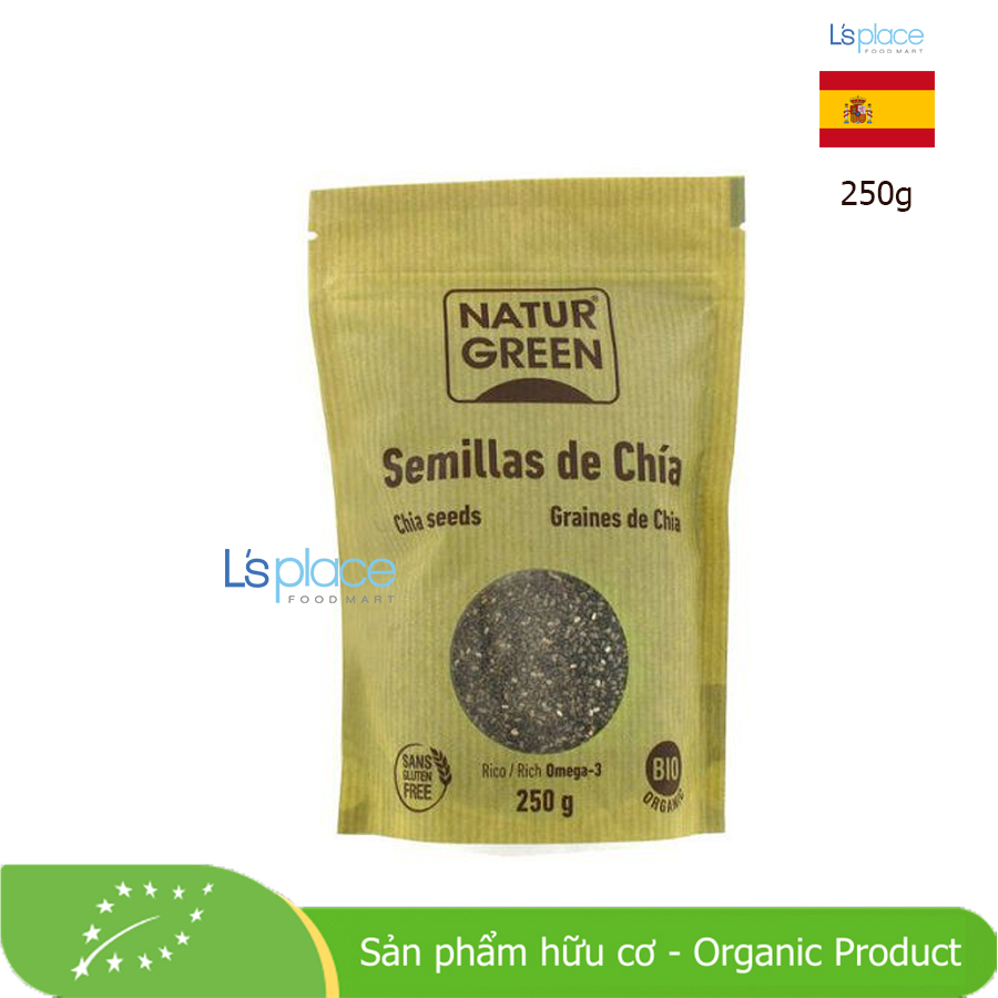 Graines de CHIA BIO NATUR GREEN 250 G