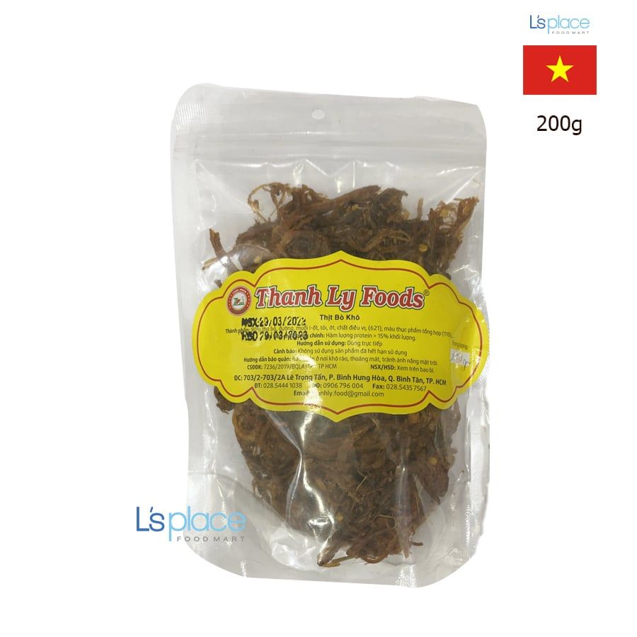 Thanh Ly Thịt bò khô sợi gói lớn