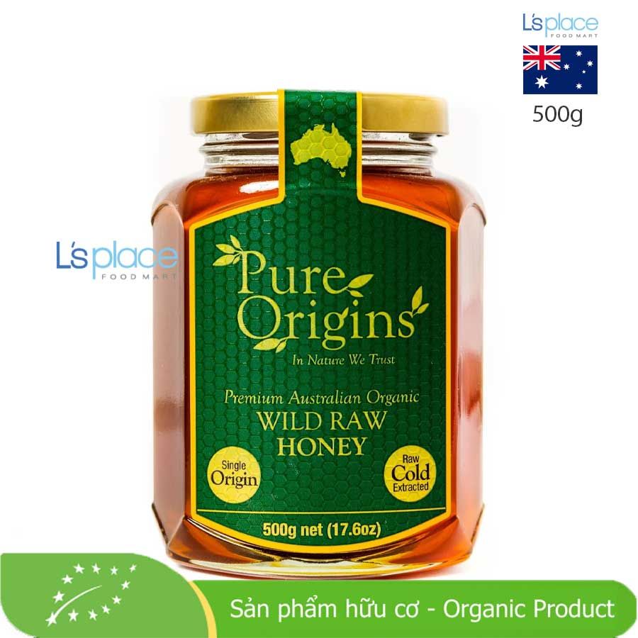 Pure Origins mật ong Wild Raw