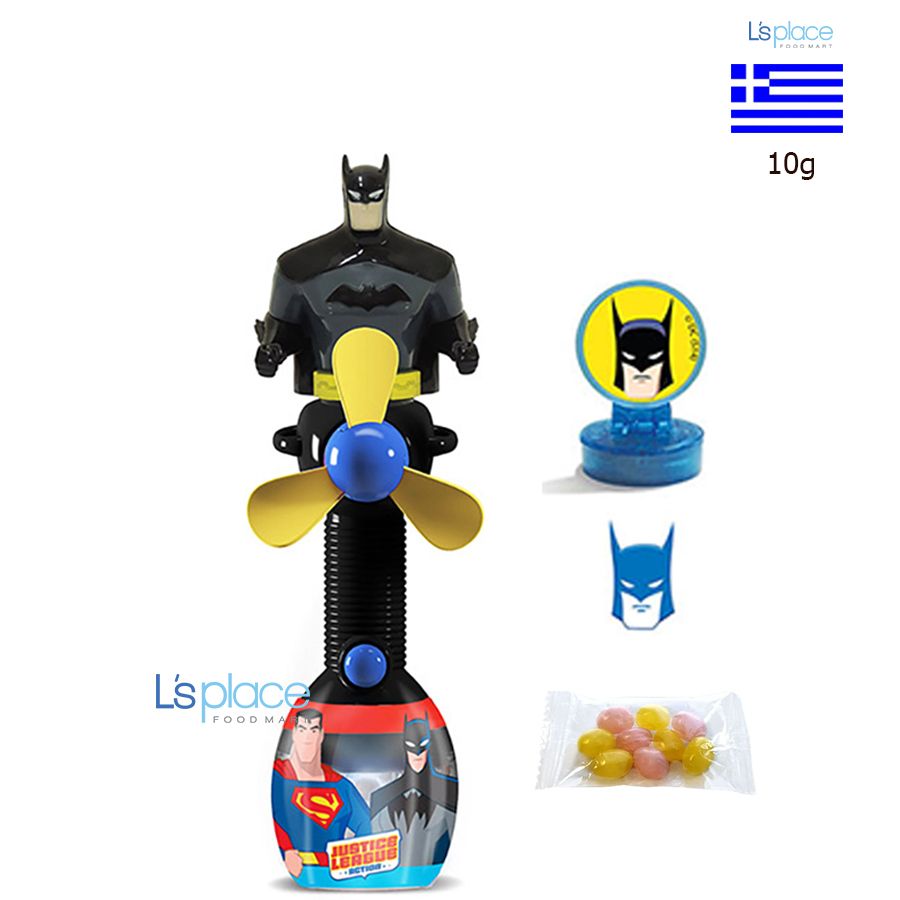 Relkon Justice League Kẹo quạt & con dấu