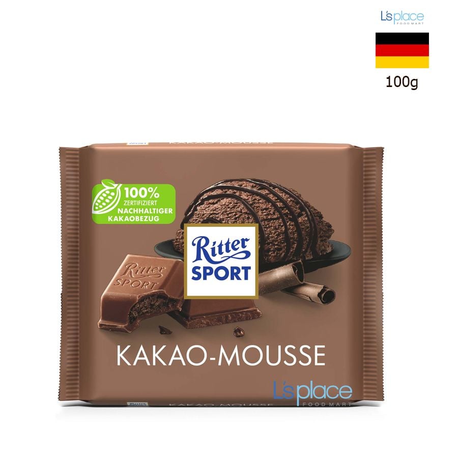 Ritter Sport socola Cacao Mousse