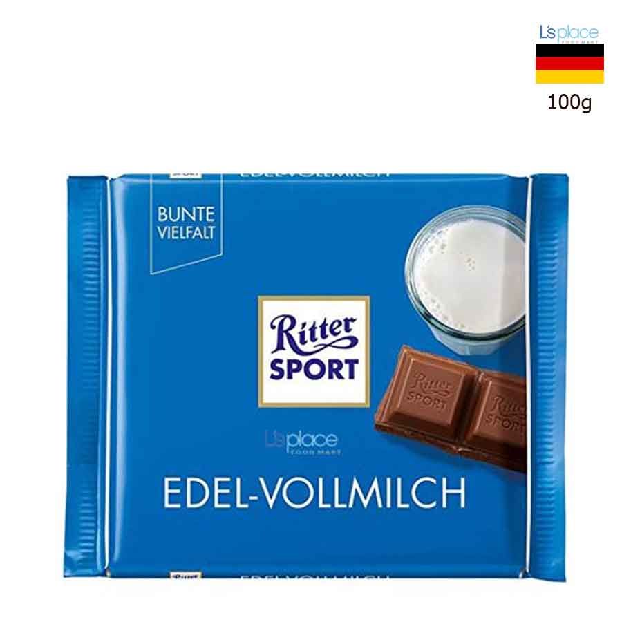 Ritter Sport Socola sữa hảo hạng (Edel-vollmilch)