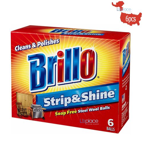 Brillo Bóng len vệ sinh đồ kim loại