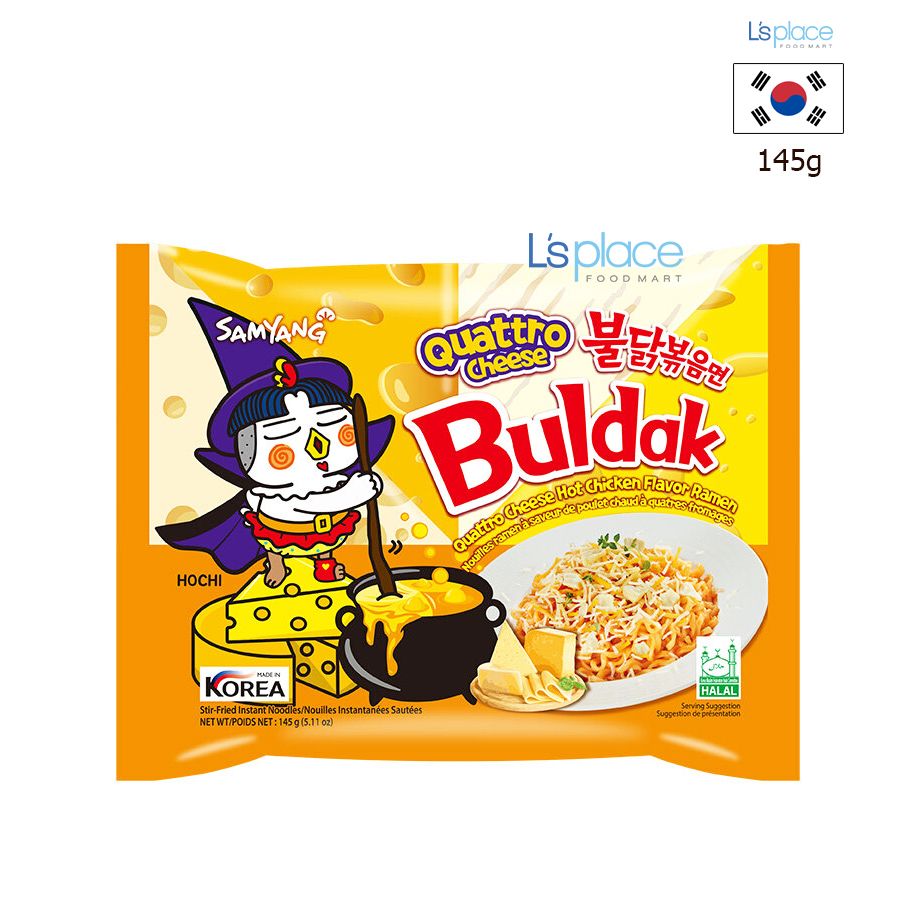 Samyang Mì Buldak vị gà phomai Quattro cheese