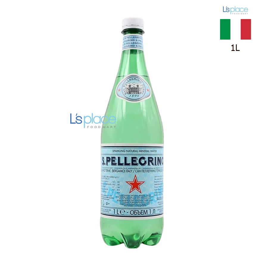 San Pellegrino Nước khoáng có ga 1L chai nhựa