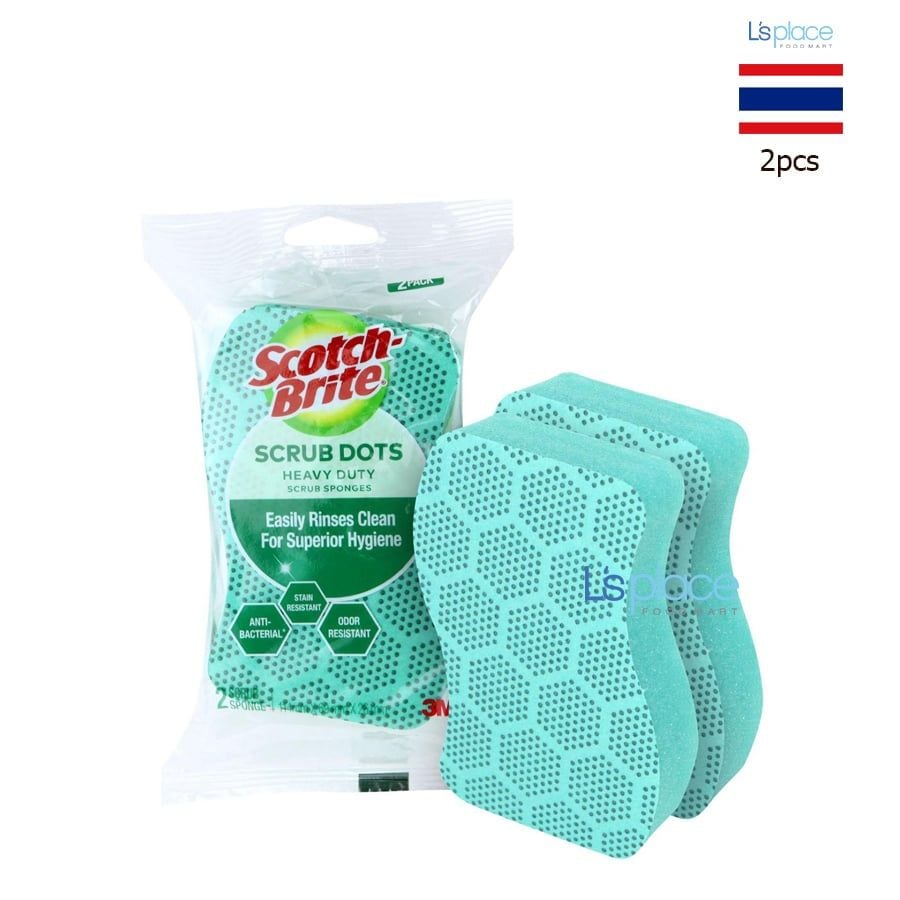 Scotch Brite Mút cọ rửa 3M Heavy Duty