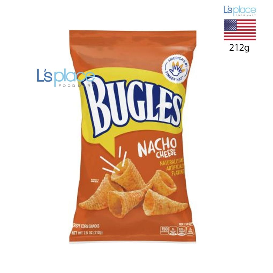 Bugles Snack ống vị Nacho phomai