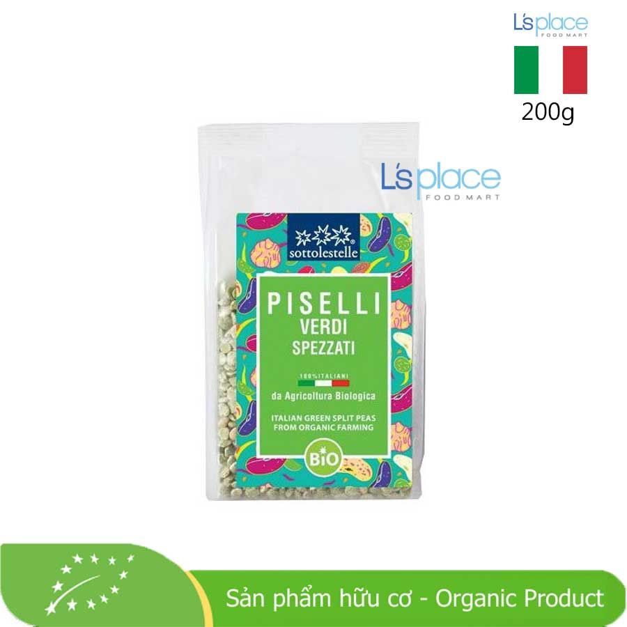 Sottolestelle Đậu hà lan tách hạt hữu cơ gói nhỏ