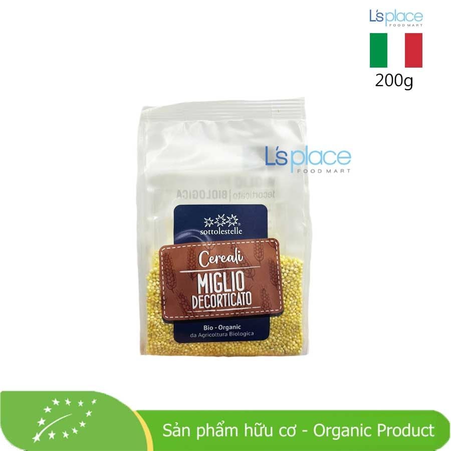 Sottolestelle Hạt kê bóc vỏ hữu cơ gói nhỏ