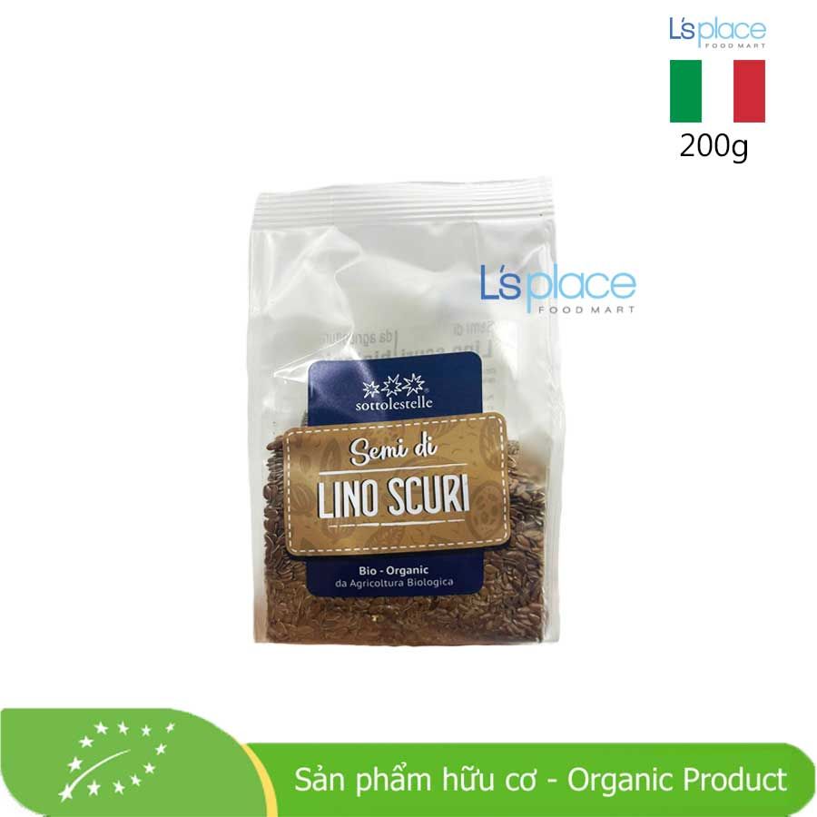 Sottolestelle Hạt lanh nâu hữu cơ gói nhỏ
