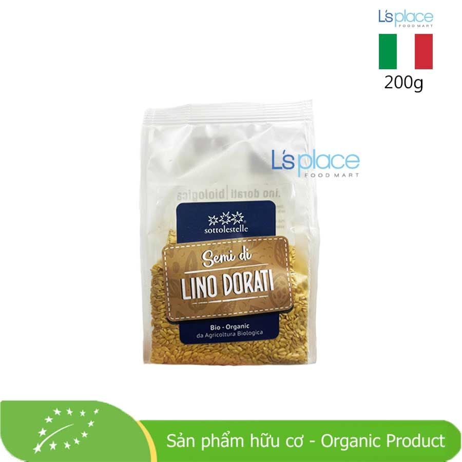 Sottolestelle Hạt lanh vàng hữu cơ gói nhỏ