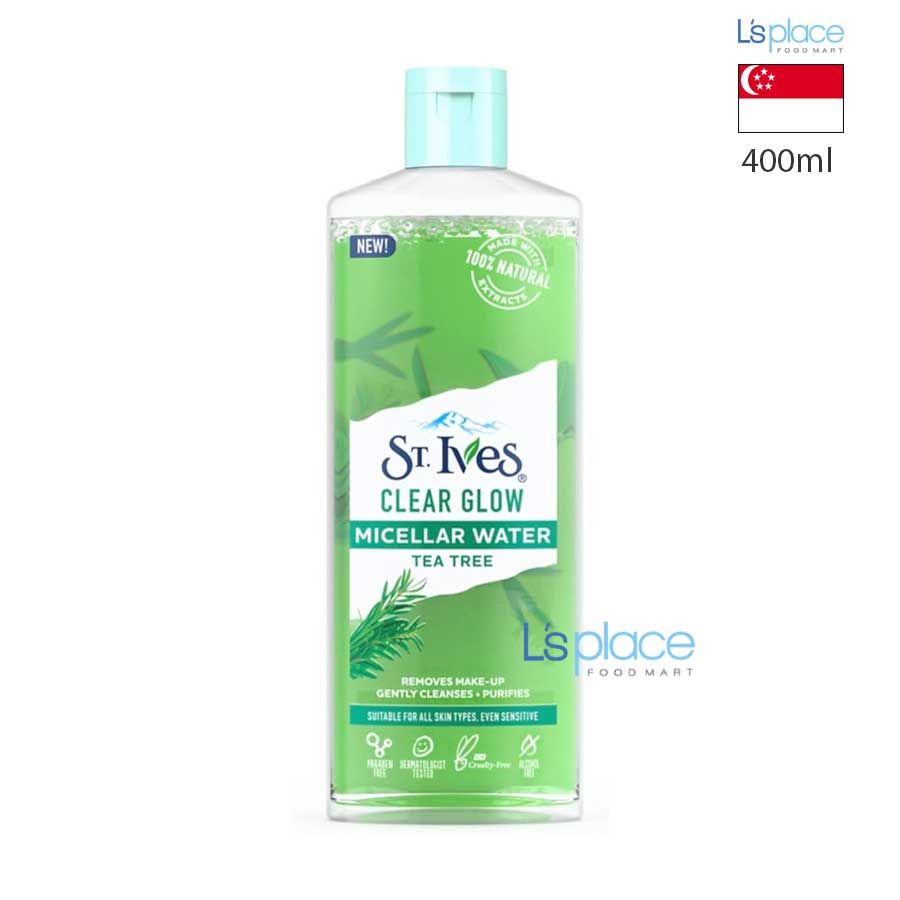 St.Ives Nước tẩy trang Clear Glow chiết xuất tràm trà