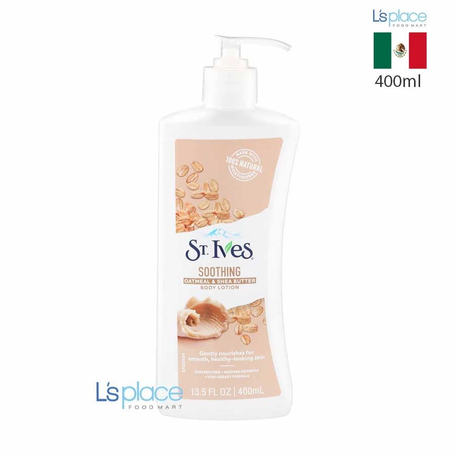 St.Ives Sữa dưỡng thể Soothing yến mạch & bơ hạt mỡ