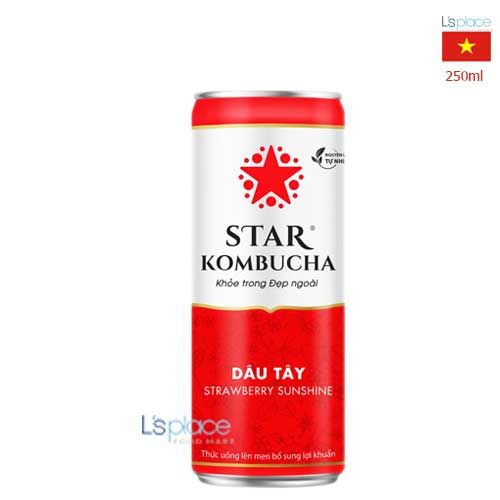 Star Kombucha Dâu tây