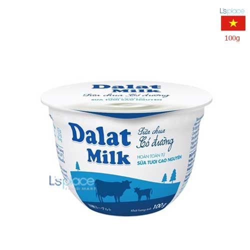 Dalat Milk sữa chua hũ nhỏ có đường