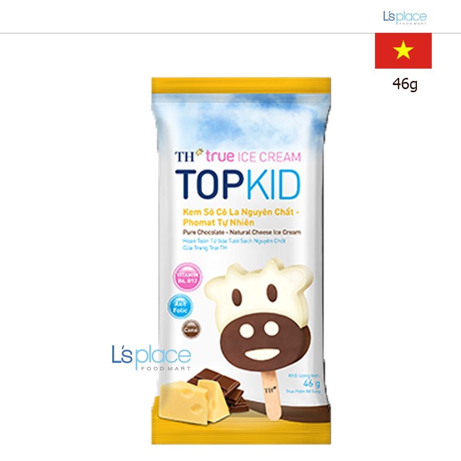 TH TopKid Kem que vị socola & phomat