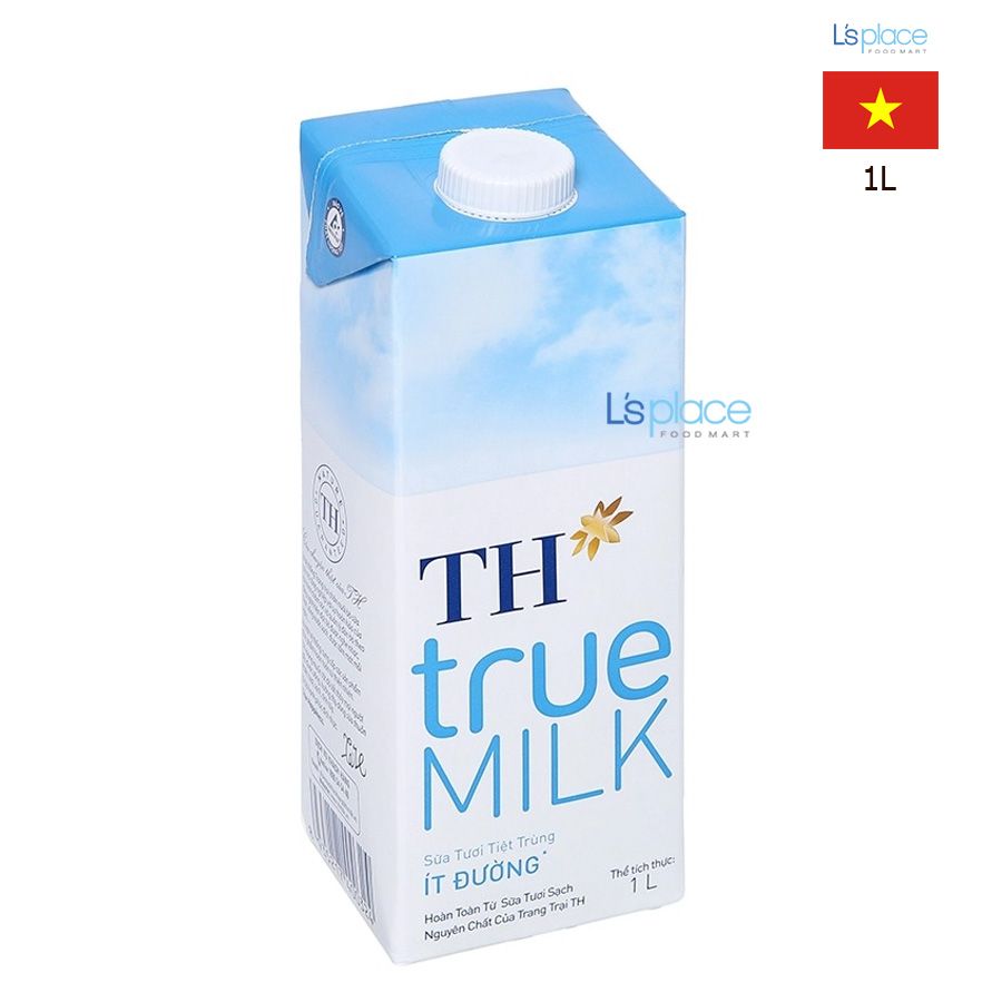 TH True Milk Sữa tươi Ít đường hộp lớn