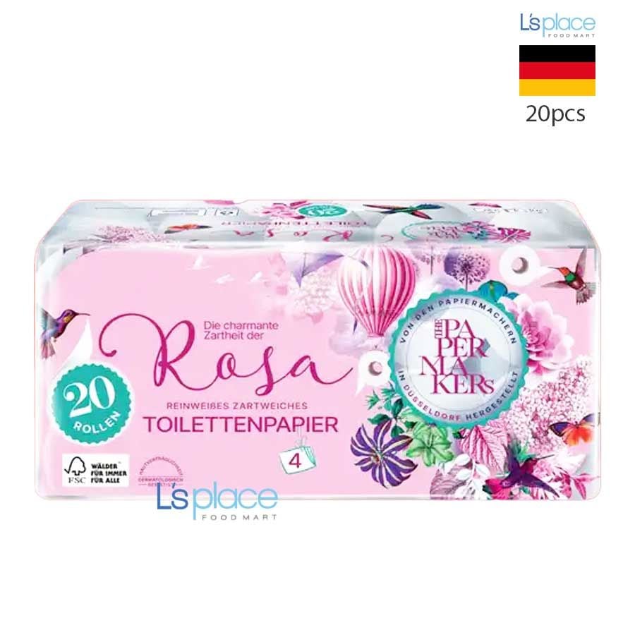 The Papermakers Giấy vệ sinh Rosa