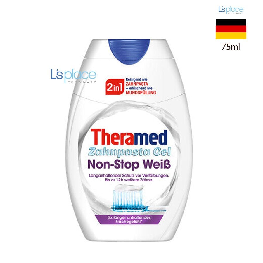 Theramed Kem đánh răng Non-Stop White